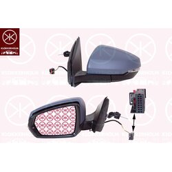 Exterior Mirror KLOKKERHOLM 95251022 OE Ref 2G1857508D 9B9
