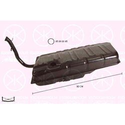 Fuel Tank KLOKKERHOLM 9526018 OE Ref 867 201 075G
