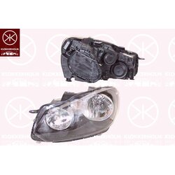 Headlight KLOKKERHOLM 95340124A1 OE Ref 5K1941006S