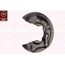 Brake Disc Dust Shield KLOKKERHOLM 9534872 OE Ref 1T0615612C