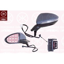 Exterior Mirror KLOKKERHOLM 95351043 OE Ref 5G0857537EGRU