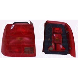 Rear Tail Light KLOKKERHOLM 95390742 OE Ref 3B5945112J