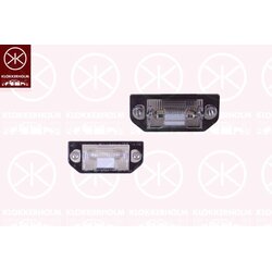 Licence Plate Light KLOKKERHOLM 95390857 OE Ref 3B0943021