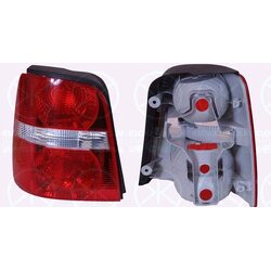 Rear Tail Light KLOKKERHOLM 95450711 OE Ref 1T0 945 095G