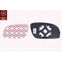 Exterior Mirrors Glass KLOKKERHOLM 95451061 OE Ref 1T0 857 521D