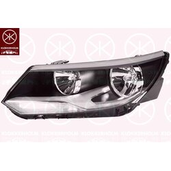 Headlight KLOKKERHOLM 95480124A1 OE Ref 5N1941006B