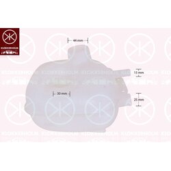 Coolant Expansion Tank KLOKKERHOLM 95573001 OE Ref 025 121 407 A