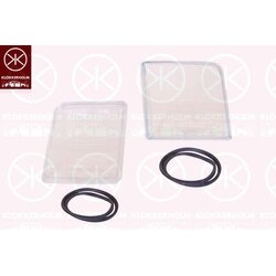 Headlight Diffusing Lens KLOKKERHOLM 95620252 OE Ref 2D1 941 116