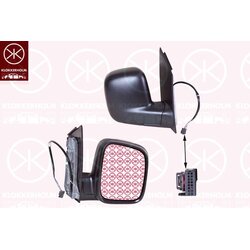 Rétroviseur extérieur 95711042 pour VW CADDY 2K1 857 508A 9B9