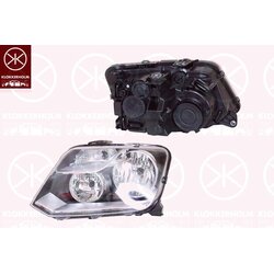 Headlight KLOKKERHOLM 95810133 OE Ref 2H1941015M