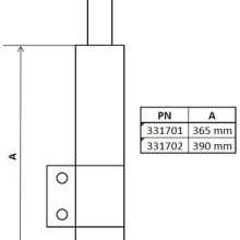 Shock Absorber KYB 331701 OE Ref 2E0413023 KYB