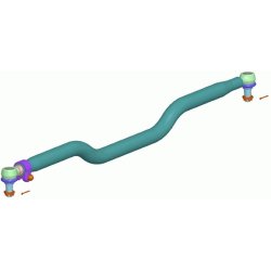 Tie Rod 1177001 LEMFORDER 11770 01 OE Ref 81467106122