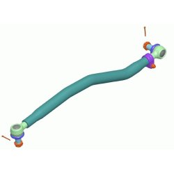 Centre Rod Assembly 3799701 LEMFORDER 37997 01 OE Ref 9674600205