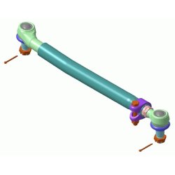 Tie Rod 3824001 LEMFORDER 38240 01 OE Ref 0475460