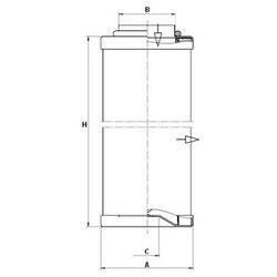 Air Filter MANN & HUMMEL MANN FILTER LE14003