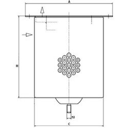 Air Filter MANN & HUMMEL MANN FILTER LE17007x OE Ref BK 2253101