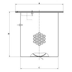 Air Filter MANN & HUMMEL MANN FILTER LE29001x OE Ref 32486