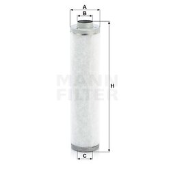 Air Filter MANN & HUMMEL MANN FILTER LE4008