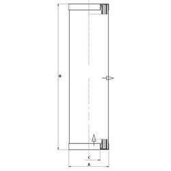 Air Filter MANN & HUMMEL MANN FILTER LE5001x OE Ref 30571