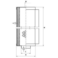Air Filter MANN & HUMMEL MANN FILTER LE5007