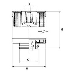 Air Filter MANN & HUMMEL MANN FILTER LE5012 OE Ref 5702284