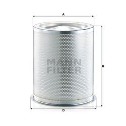 Air Filter MANN & HUMMEL MANN FILTER LE66004x OE Ref 93516862