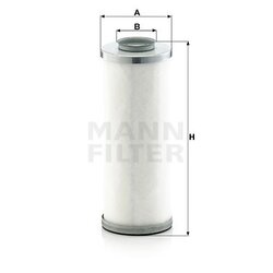 Air Filter MANN & HUMMEL MANN FILTER LE8002