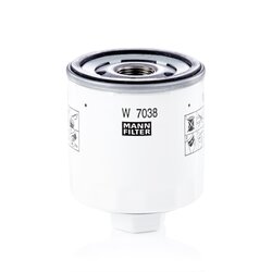 Oil Filter MANN & HUMMEL MANN FILTER W7038 OE Ref 2027 438