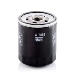 Oil Filter MANN & HUMMEL MANN FILTER W7061 OE Ref S5501-43029A