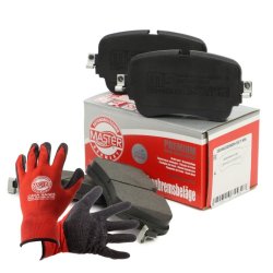 Brake Pad Set + Cleaner MASTER-SPORT 13046021312N-SET-MSP OE Ref 4M0698451F MASTER SPORT