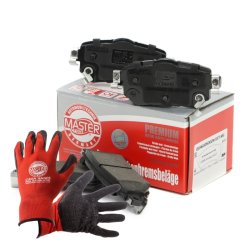 Brake Pad Set + Cleaner MASTER-SPORT 13046026002N-SET-MSP OE Ref D40604CA0A MASTER SPORT