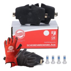 Brake Pad Set + Cleaner MASTER-SPORT 13046026012N-SET-MSP OE Ref 34106860019 MASTER SPORT