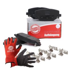 Brake Pad Set + Cleaner MASTER-SPORT 13046026062N-SET-MSP OE Ref 2AMV4526AA MASTER SPORT