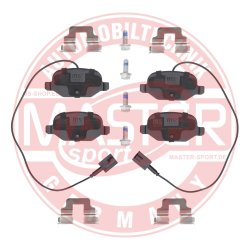 Brake Pad Set MASTER-SPORT 13046026082N-SET-MS OE Ref 77367241 MASTER SPORT