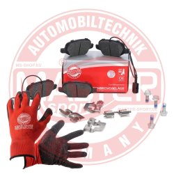Brake Pad Set + Cleaner MASTER-SPORT 13046026082N-SET-MSP OE Ref 77367241 MASTER SPORT