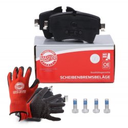 Brake Pad Set + Cleaner MASTER-SPORT 13046026132N-SET-MSP OE Ref 34106874034 MASTER SPORT