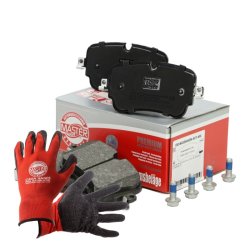 Brake Pad Set + Cleaner MASTER-SPORT 13046026142N-SET-MSP OE Ref 4M0698451M MASTER SPORT