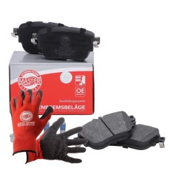 Brake Pad Set + Cleaner MASTER-SPORT 13046026162N-SET-MSP OE Ref A0004206000 MASTER SPORT