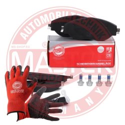 Brake Pad Set + Cleaner MASTER-SPORT 13046026172N-SET-MSP OE Ref 8V0698151C MASTER SPORT