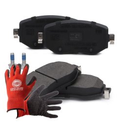 Brake Pad Set + Cleaner MASTER-SPORT 13046026202N-SET-MSP OE Ref 410603407R MASTER SPORT