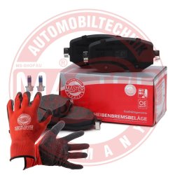 Brake Pad Set + Cleaner MASTER-SPORT 13046026202N-SET-MSP OE Ref 410603407R MASTER SPORT