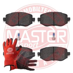 Brake Pad Set + Cleaner MASTER-SPORT 13046026202N-SET-MSP OE Ref 410603407R MASTER SPORT