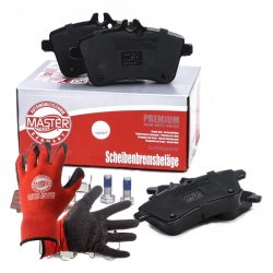 Brake Pad Set + Cleaner MASTER-SPORT 13046027082N-SET-MSP OE Ref 1694200120 MASTER SPORT