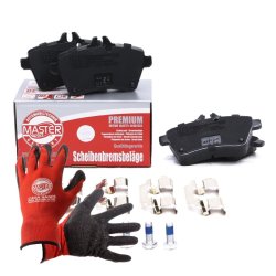 Brake Pad Set + Cleaner MASTER-SPORT 13046027112N-SET-MSP OE Ref 1694200320 MASTER SPORT