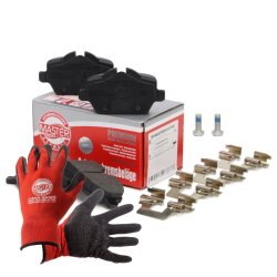 Brake Pad Set + Cleaner MASTER-SPORT 13046027132N-SET-MSP OE Ref 34216767145 MASTER SPORT