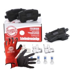 Brake Pad Set + Cleaner MASTER-SPORT 13046027222N-SET-MSP OE Ref 1426144 MASTER SPORT