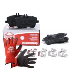 Brake Pad Set + Cleaner MASTER-SPORT 13046027262N-SET-MSP OE Ref 0034205920 MASTER SPORT