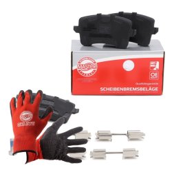 Brake Pad Set + Cleaner MASTER-SPORT 13046027482N-SET-MSP OE Ref 8K0698451D MASTER SPORT