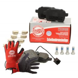 Brake Pad Set + Cleaner MASTER-SPORT 13046027672N-SET-MSP OE Ref 77365357 MASTER SPORT