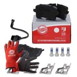 Brake Pad Set + Cleaner MASTER-SPORT 13046027702N-SET-MSP OE Ref 4G0698451A MASTER SPORT